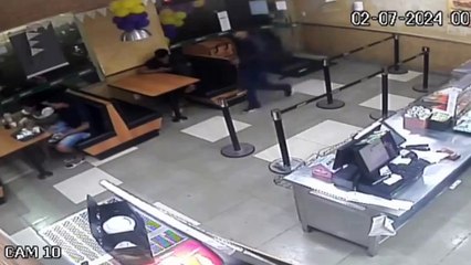 Matan a líder de pandilla en un restaurante de comida rápida en Brasil