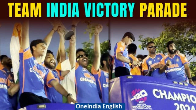 Visuals From Wankhede Stadium | Mumbai's Iconic Stadium Welcome World Champions 2024 | Oneindia News