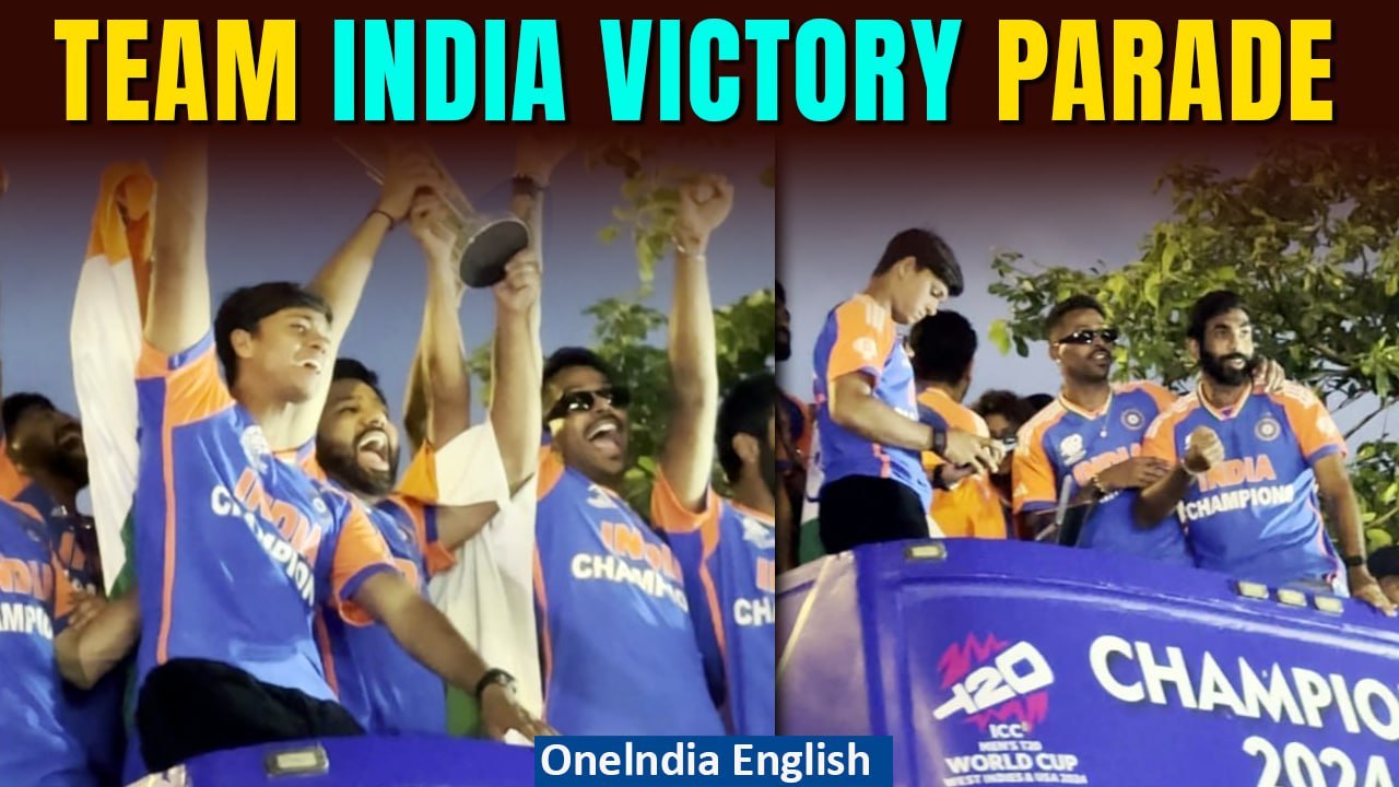 Visuals From Wankhede Stadium | Mumbai's Iconic Stadium Welcome World Champions 2024 | Oneindia News