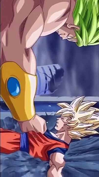 Broly the super saiyan Vs Goku the GOAT