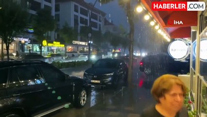 Bolu'da sağanak hayatı felç etti