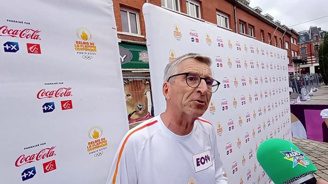 Relais de la Flamme - Philippe Lamblin: j'étais le seul relayeur, tout seul au Louvre Lens