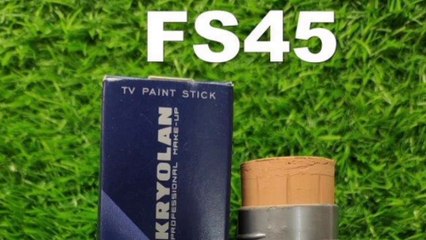 How to apply kryolan TV paint stick?