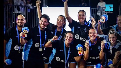 Carolina Ponce, subcampeona mundial de Beach Handball