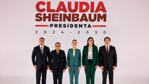 Claudia Sheinbaum presenta a nuevos integrantes de su gabinete, con Mario Delgado y Omar García Harfuch incluidos