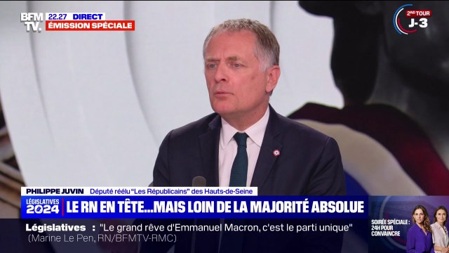Philippe Juvin (LR): Il serait très curieux que les mêmes qui ont demandé l'exclusion d'Éric Ciotti décident de faire cause commune avec le Rassemblement national