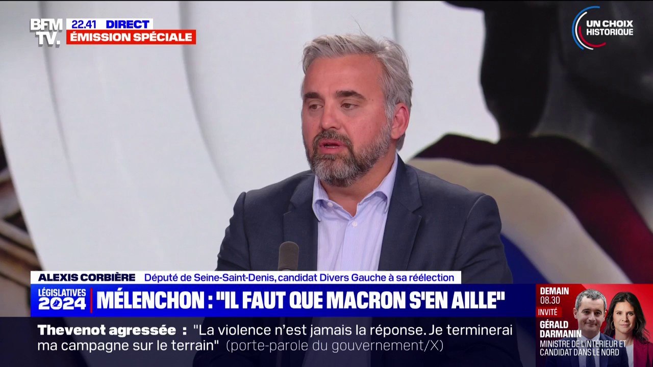 Législatives: "Dimanche, le Nouveau Front populaire peut gagner", assure Alexis Corbière (candidat divers gauche à sa réélection en Seine-Saint-Denis)