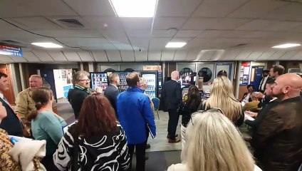 Exit poll reaction in Sandwell ahead of count