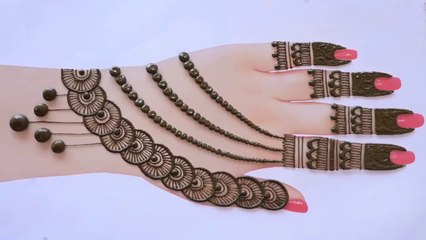 New Stylish Mehndi Design for Wedding
