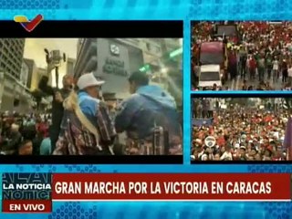 Coord. General de Estrategia Electoral Cilia Flores: Hay un río de gente desbordada de amor por Nicolás