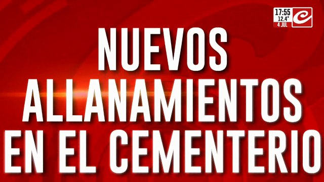 Desaparición de Loan: nuevos allanamientos en el cementerio
