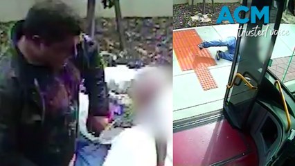 72-year-old knocked to the ground by stranger while boarding a bus