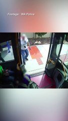72-year-old knocked to the ground by stranger while boarding a bus