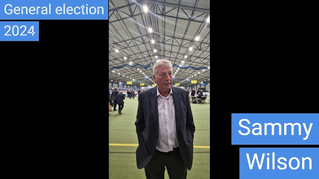 Sammy Wilson rounds on unionist 'vote-splitters': Election 2024