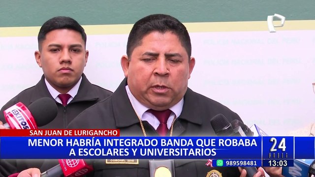 ¡Nadie se salva! Delincuentes en mototaxi asaltan a tres escolares en SJL