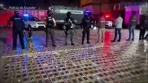 Ecuador incauta seis toneladas de cocaína para ser enviadas a España