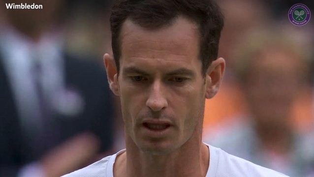 Tearful Andy Murray receives standing ovation as he walks out on Wimbledon’s Centre Court