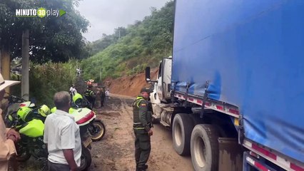 Se abre un carril en la vía Dabeiba - Santa Fe de Antioquia