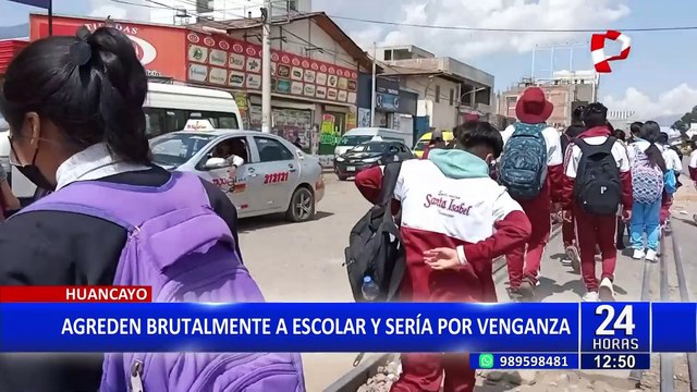 Escolar fue brutalmente agredido por sus compañeros en venganza por delatarlos por robo