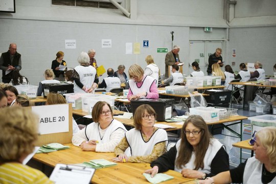 Counting underway for Shrewsbury, South Shropshire and North Shropshire