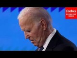 New Poll Shows Biden Approval Rating 'Underwater Fairly Significantly' Since Debate