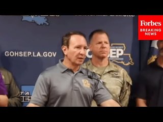 JUST IN: Louisiana Gov. Jeff Landry Holds Hurricane Safety And Preparation Press Briefing