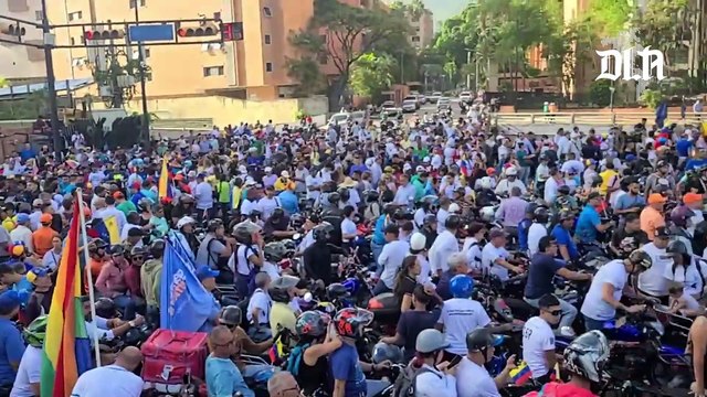 Así fue el inicio de la campaña presidencial de Edmundo González en Caracas