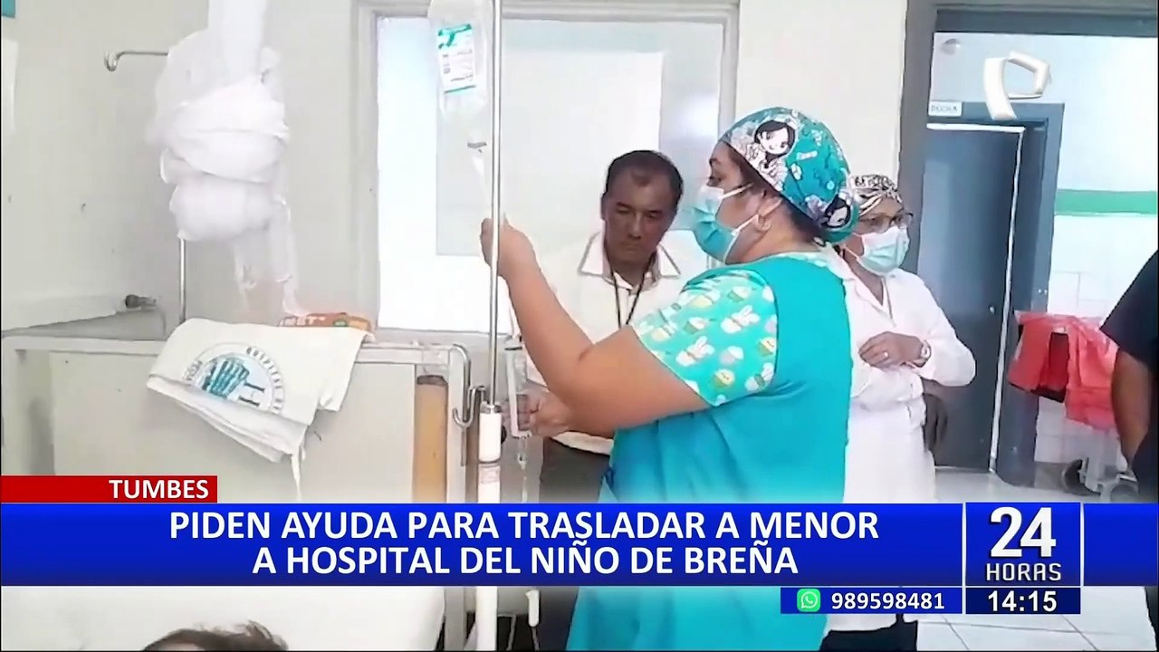 Tumbes: familia de niño que sufre de convulsiones pide ayuda para trasladarlo a Lima