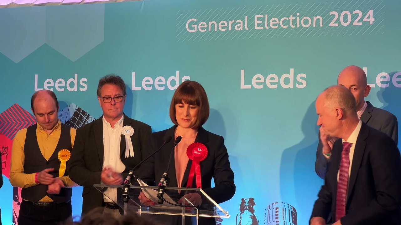 Labour MP Rachel Reeves re-elected in Leeds West and Pudsey