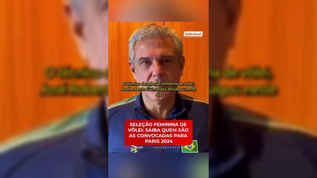 SELEÇÃO FEMININA DE VÔLEI: SAIBA QUEM SÃO AS CONVOCADAS PARA AS OLÍMPIADAS DE PARIS 2024 ‐ Feito com o Clipchamp