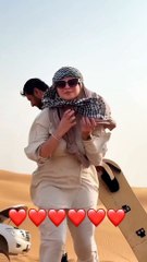 Mesmerizing Arabian Beauty in the Desert: Wind Blown Elegance ✨
