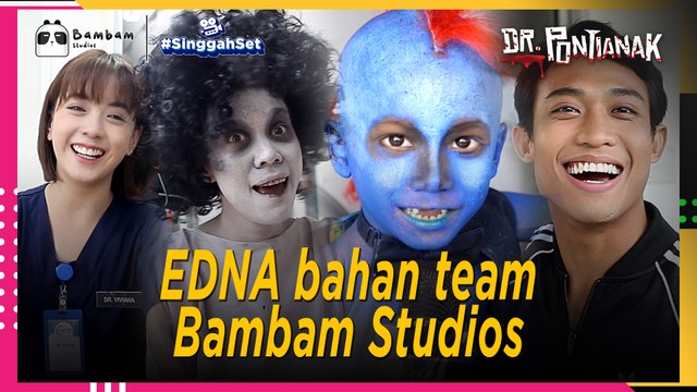 EDNA bahan team Bambam Studios | Singgah Set