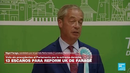 "La mitad del voto es un voto anticonservador": Nigel Farage ante las elecciones en Reino Unido