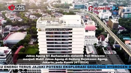 Feri Wibisono Resmi Dilantik Jadi Wakil Jaksa Agung
