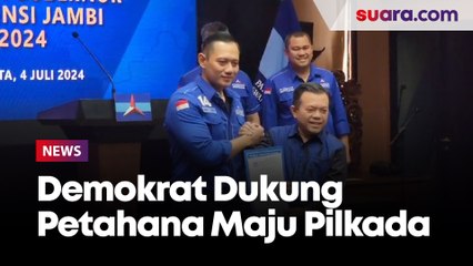 Demokrat Dukung Petahana Maju Pilkada di Tiga Daerah, AHY Serahkan Langsung Surat Rekomendasi