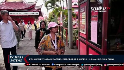 Kenalkan Wisata di Jawa Tengah, Disporapar Rangkul Jurnalis Fujian China