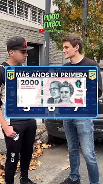Por $2000 pesos, decime los equipos de la B con más años en Primera