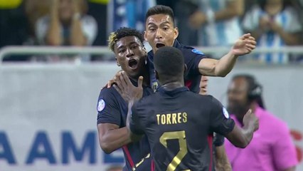 L'égalisation équatorienne dans le temps additionnel - Football - Copa America