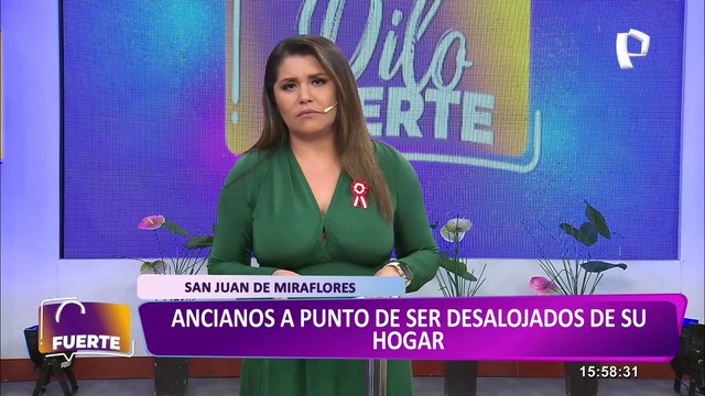 SJM: Ancianos denuncian que están a punto de ser desalojados por presunta estafa