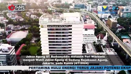 Feri Wibisono Resmi Dilantik Jadi Wakil Jaksa Agung