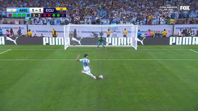 Argentina vs Ecuador 1-1 Pen 4-2 Highlights & All Goals | Copa America 2024
