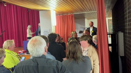 Graham Leadbitter MP celebrates