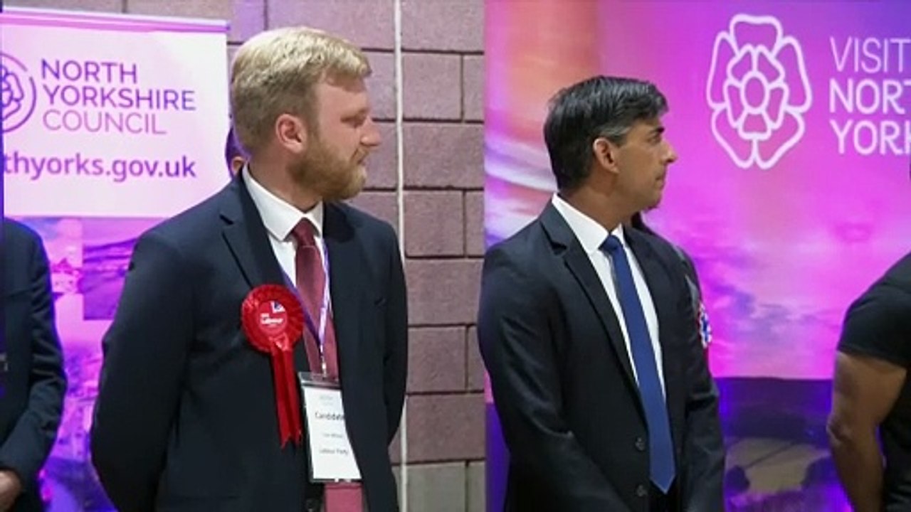 Rishi Sunak concedes defeat to Labour and Keir Starmer