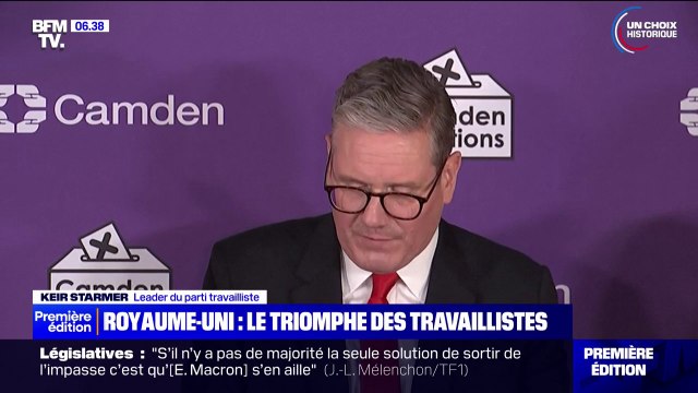 Royaume-Uni: le triomphe du parti travailliste aux législatives
