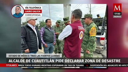 Autoridades de Cuautitlán piden declarar como zona de emergencia al fraccionamiento Rancho San Blas
