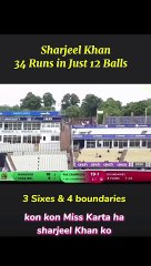 Sharjeel Khan Bating