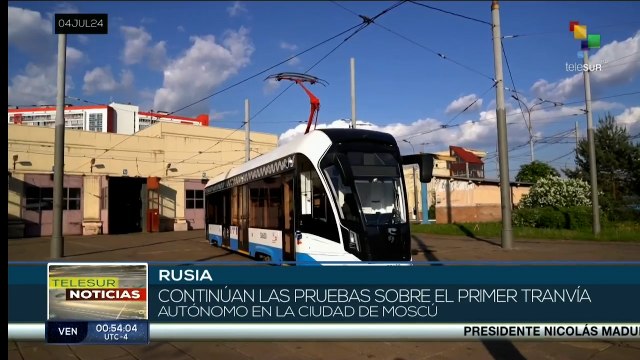 En Rusia continúan las pruebas sobre el primer tranvía autónomo