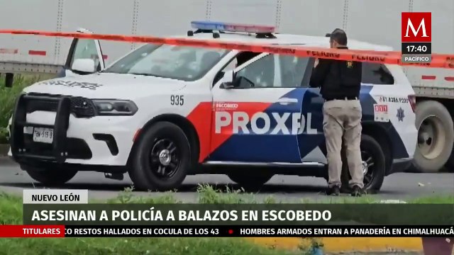Ataque armado en Escobedo deja un policía muerto y otro herido
