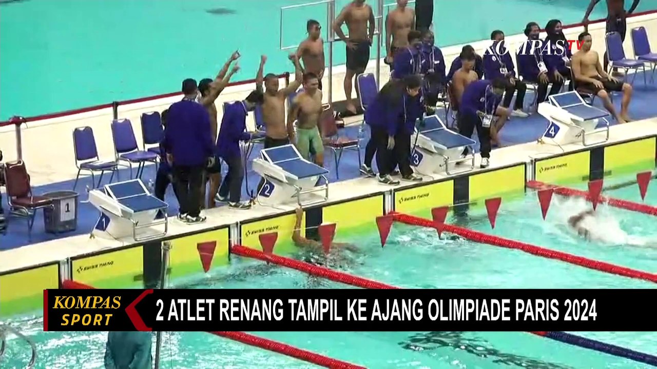 2 Atlet Renang Joe Aditya dan Azzahra Bakal Berlaga di Olimpiade Paris 2024