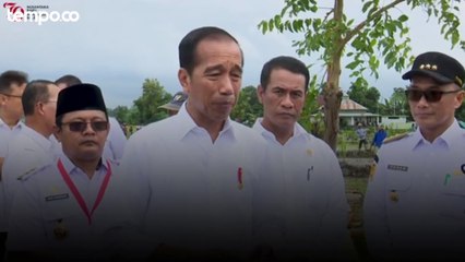 Jokowi Sebut Iklim Jadi Faktor Tercapainya Swasembada Pangan